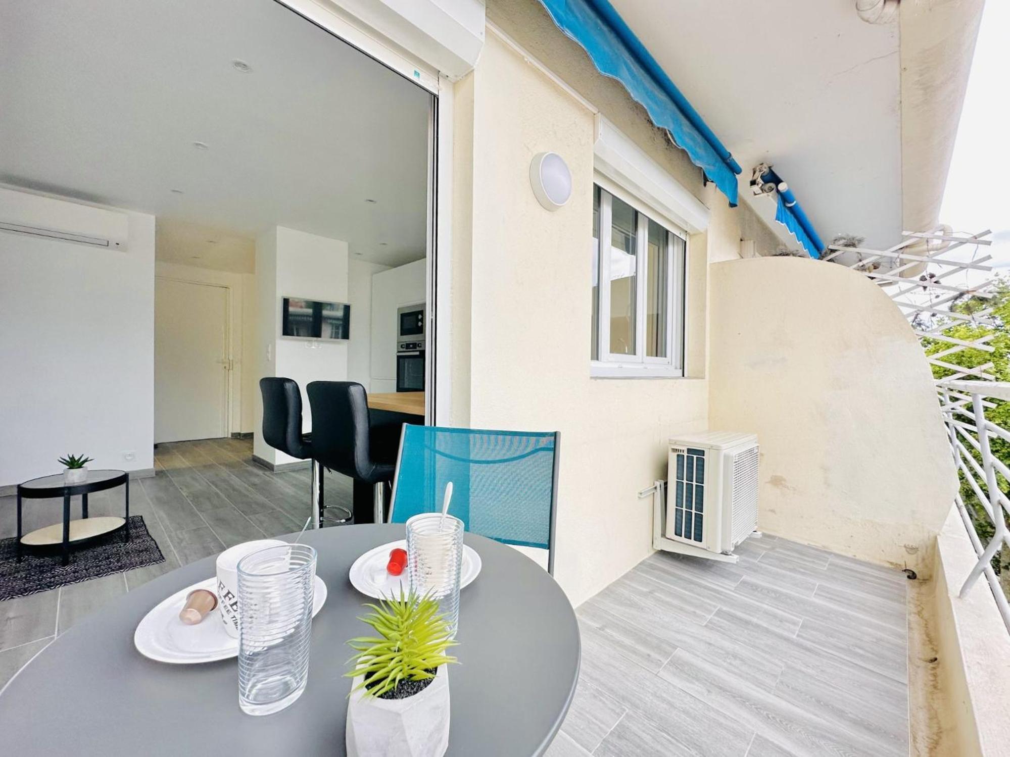 Appartement Le Royal Carnot - - Centre Terrasse Cannes